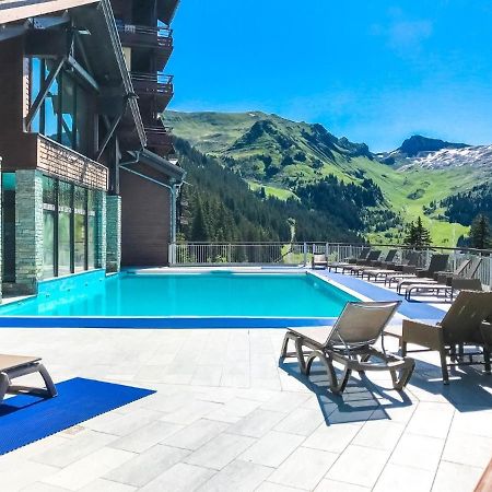 Appartement Premium En Pleine Nature A Flaine, 8 A 10 Personnes - Piscine Exterieure Chauffee, Jacuzzi, Sauna, Hammam Et Salle De Sport Dış mekan fotoğraf