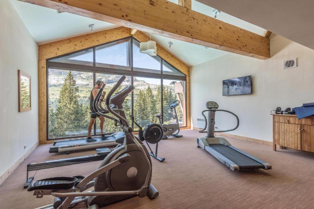 Appartement Premium En Pleine Nature A Flaine, 8 A 10 Personnes - Piscine Exterieure Chauffee, Jacuzzi, Sauna, Hammam Et Salle De Sport Dış mekan fotoğraf