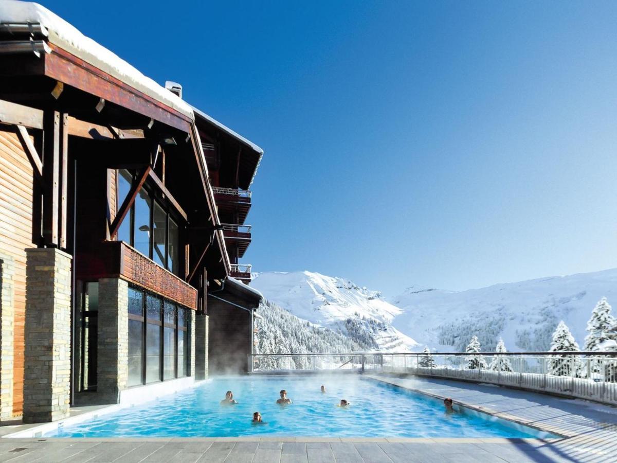 Appartement Premium En Pleine Nature A Flaine, 8 A 10 Personnes - Piscine Exterieure Chauffee, Jacuzzi, Sauna, Hammam Et Salle De Sport Dış mekan fotoğraf